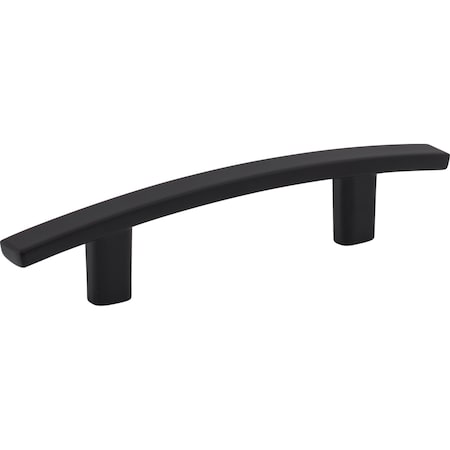 3 Center-to-Center Matte Black Square Thatcher Cabinet Bar Pull